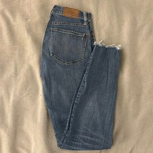 Madewell High Rise Skinny Jeans